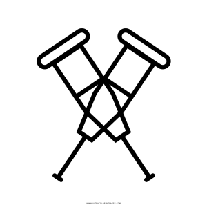 Crutches PNG