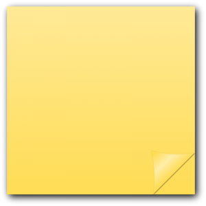 Sticky note PNG