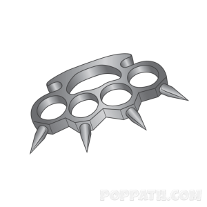 Brass knuckles PNG
