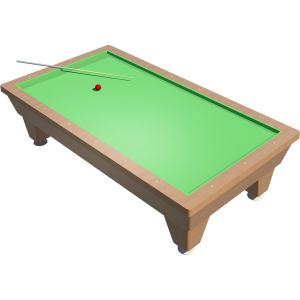 Billiard table PNG