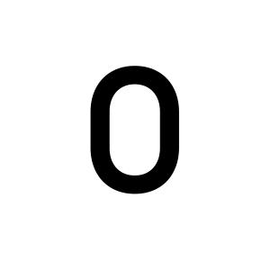 Letter O PNG