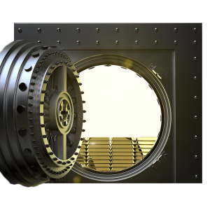 Bank vault PNG