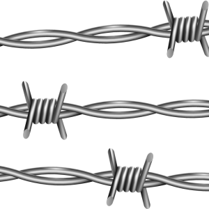 Barbed wire PNG