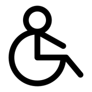 Disabled handicap symbol PNG