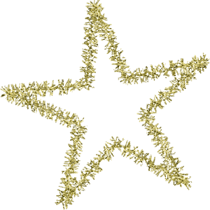 Christmas tinsel PNG