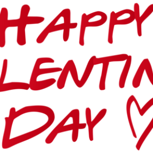 Happy Valentines Day transparent PNG