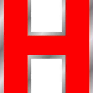 Letter H PNG