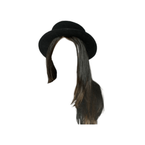 Hair wig PNG