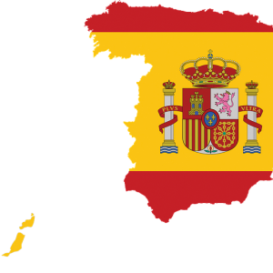 Spain map PNG
