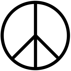 Peace symbol PNG