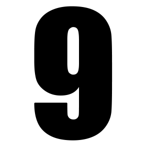 Number 9 PNG