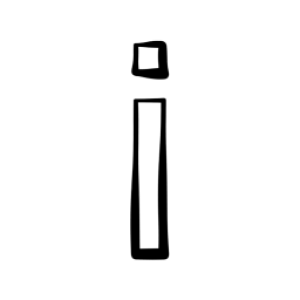 letter I PNG