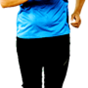 Running woman PNG image
