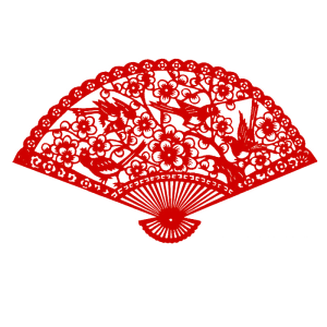 red hand fan PNG