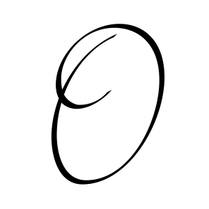 Letter O PNG