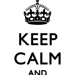 Keep Calm PNG