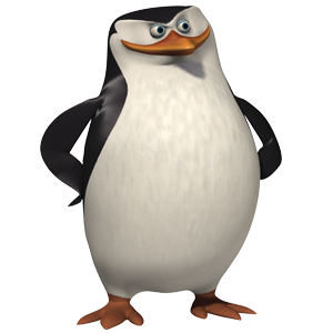 Madagascar penguins PNG