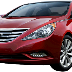 Hyundai car PNG image