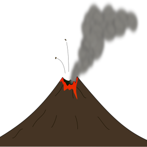 Volcano PNG