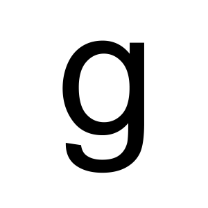 letter G PNG