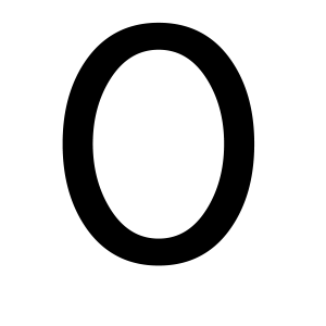number 0 PNG picture