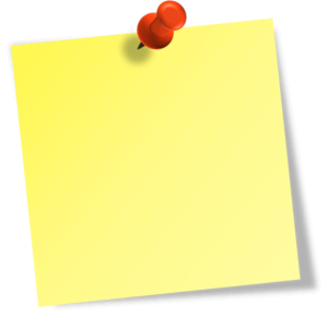 Sticky note PNG