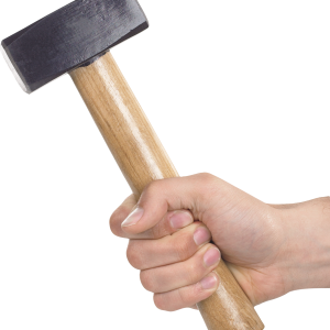 hummer in hand PNG