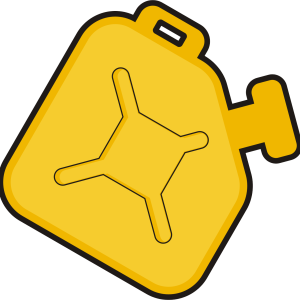 Jerrycan, canister PNG