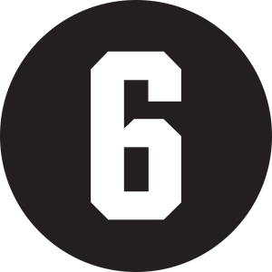 Number 6 PNG
