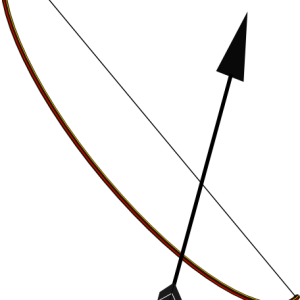 Arrow bow PNG
