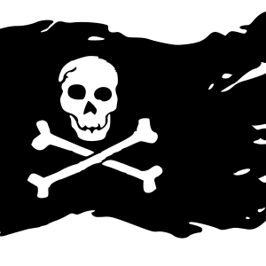 Pirate flag PNG