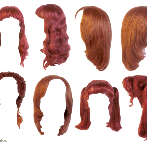 Hair wig PNG