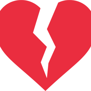 Broken heart PNG
