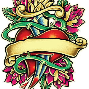 Colorful tattoo PNG