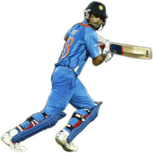 Cricket player PNG