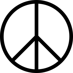 Peace symbol PNG