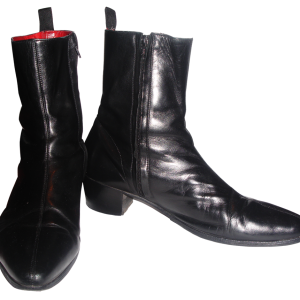 Black boots PNG image