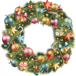 Christmas wreath PNG