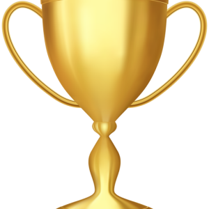 Award trophy cup