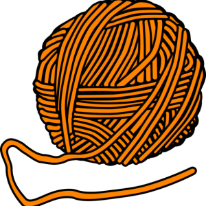 Ball yarn PNG