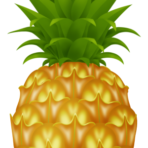 Pineapple PNG image, free download