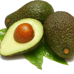 Ripe avocados PNG