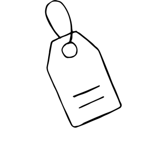 Price tag PNG
