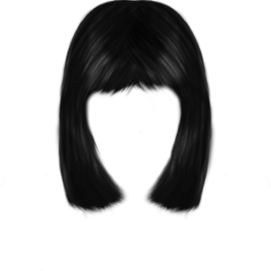 Hair wig PNG