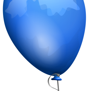 Red balloon PNG image, free download