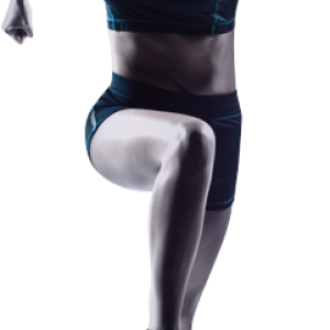 Running woman PNG image