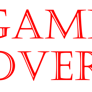 Game over PNG