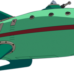 Futurama ship PNG