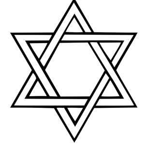 Magen David PNG, Jewish star PNG