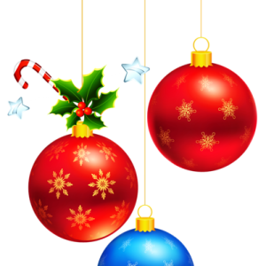 Christmas balls baubles